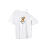 Maxbell Maxbell Womens T Shirt Summer Fashion Crewneck Shirt for Daily Wear Office Commuting XXL