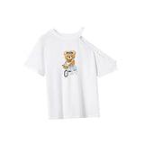 Maxbell Maxbell Womens T Shirt Summer Fashion Crewneck Shirt for Daily Wear Office Commuting XXL