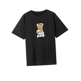 Maxbell Maxbell Women's T Shirt Summer Female Soft Short Sleeve Top for Office Travel Hiking M Black