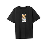 Maxbell Maxbell Women's T Shirt Summer Female Soft Short Sleeve Top for Office Travel Hiking XXL Black