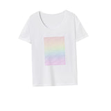 Maxbell Maxbell Women's T Shirt Summer Soft Costume Basic Tee for Office Shopping Daily Wear XXL White