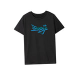Maxbell Maxbell Women's T Shirt Summer Activewear Soft Basic Tee for Commuting Trip Vacation XXL Black