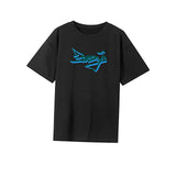 Maxbell Maxbell T Shirt for Women Summer Soft Crewneck Shirt for Sports Daily Wear Commuting M Black