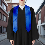 Maxbell Maxbell Graduation Stole Graduation Sash for Club Academic Commencements High School Dark Blue