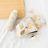 Maxbell Maxbell Folding Umbrella Floral Pattern Rainproof Portable Strong Sun Rain Umbrellas Automatic