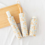 Maxbell Maxbell Folding Umbrella Floral Pattern Rainproof Portable Strong Sun Rain Umbrellas Automatic