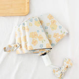 Maxbell Maxbell Folding Umbrella Floral Pattern Rainproof Portable Strong Sun Rain Umbrellas Automatic