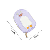 Maxbell Maxbell Credit Card Holder Purse Portable Card Case Card Purse for Bag Travel Dating Purple