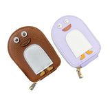 Maxbell Maxbell Credit Card Holder Purse Portable Card Case Card Purse for Bag Travel Dating Purple