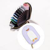 Maxbell Maxbell Credit Card Holder Purse Portable Card Case Card Purse for Bag Travel Dating Purple