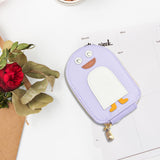 Maxbell Maxbell Credit Card Holder Purse Portable Card Case Card Purse for Bag Travel Dating Purple