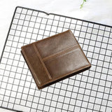 Maxbell Maxbell Mens Wallet Classic Portable Credit Card Holder for Boyfriend Husband Father Coffee