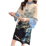 Maxbell Maxbell Women Chinese Cheongsam Dress Chinese Qipao for Party Formal Events Shopping
