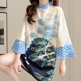Maxbell Maxbell Women Chinese Cheongsam Dress Chinese Qipao for Party Formal Events Shopping
