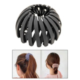 Maxbell Maxbell Bird Nest Hair Clip Fashion Circle Hair Clip for Girls Women Birthdays Gifts Black