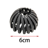 Maxbell Maxbell Bird Nest Hair Clip Fashion Circle Hair Clip for Girls Women Birthdays Gifts Black