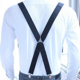 Maxbell Maxbell Men's Suspenders Trendy Casual Trouser Strap Clip for Wedding Business Gifts