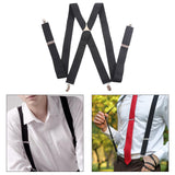 Maxbell Maxbell Men's Suspenders Trendy Casual Trouser Strap Clip for Wedding Business Gifts