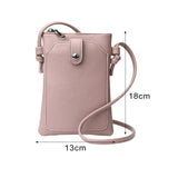 Maxbell Maxbell Phone Purse Practical Mini Fashionable Wallet Pouch for Casual Shopping Keys Pink