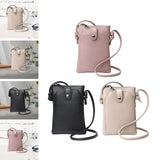 Maxbell Maxbell Phone Purse Practical Mini Fashionable Wallet Pouch for Casual Shopping Keys Pink