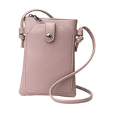 Maxbell Maxbell Phone Purse Practical Mini Fashionable Wallet Pouch for Casual Shopping Keys Pink