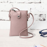 Maxbell Maxbell Phone Purse Practical Mini Fashionable Wallet Pouch for Casual Shopping Keys Pink