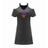 Maxbell Maxbell Women's Off Shoulder Dress Spring Formal Summer Dress for Trip Dating Travel XXL