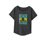 Maxbell Maxbell Womens T Shirt Summer Casual Clothing Crewneck Shirt for Camping Hiking Work M
