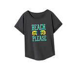 Maxbell Maxbell Womens T Shirt Summer Casual Clothing Crewneck Shirt for Camping Hiking Work M
