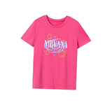 Maxbell Maxbell T Shirt for Women Summer Classic Soft Basic Tee for Shopping Camping Walking L Rose Pink