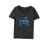 Maxbell Maxbell T Shirt for Women Summer Clothes Crewneck Shirt for Street Commuting Walking L Grey