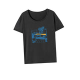 Maxbell Maxbell T Shirt for Women Summer Clothes Crewneck Shirt for Street Commuting Walking L Grey