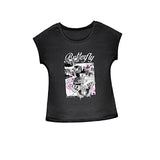 Maxbell Maxbell Womens T Shirt Summer Classic Fashion Short Sleeve Top for Beach L Black