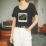 Maxbell Maxbell Womens T Shirt Summer Regular Fit Crewneck Shirt for Trip Shopping Traveling L Grey