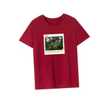 Maxbell Maxbell Womens T Shirt Summer Soft Stylish Crewneck Tee for Walking Commuting Office L Red