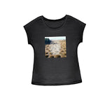 Maxbell Maxbell Womens T Shirt Summer Crew Neck Shirt for Daily Wear Travel Trip M Black