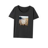 Maxbell Maxbell Women's T Shirt Summer Regular Fit Crewneck Shirt for Traveling L Grey
