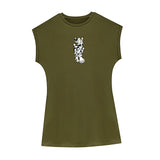 Maxbell Maxbell Women's Summer Dress Spring Female Crewneck Dress for Party Holiday Vacation M