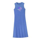 Maxbell Maxbell Women's Long Summer Dress Summer Soft Female Sundress for Work Street Travel L