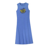 Maxbell Maxbell Women's Long Summer Dress Summer Crewneck Dress for Office Holiday Traveling M