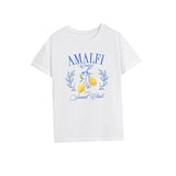 Maxbell Maxbell Womens T Shirt Summer Outfits Tee for Vacation Work Daily Wear L White