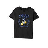 Maxbell Maxbell Womens T Shirt Summer Outfits Tee for Vacation Work Daily Wear M Black