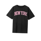 Maxbell Maxbell Women's T Shirt Summer Soft Basic Tee Shirt for Backpacking Office Traveling L Black