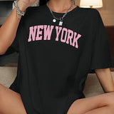 Maxbell Maxbell Women's T Shirt Summer Soft Basic Tee Shirt for Backpacking Office Traveling L Black