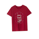 Maxbell Maxbell T Shirt for Women Summer Activewear Crew Neck Shirt for Office Street Hiking M Red