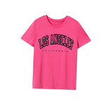 Maxbell Maxbell Women's T Shirt Summer Soft Stylish Crewneck Shirt for Vacation Trip Holiday M Rose Pink