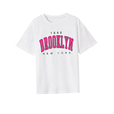 Maxbell Maxbell T Shirt for Women Summer Outfits Crewneck Shirt for Vacation Daily Wear Work L