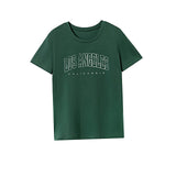 Maxbell Maxbell Womens T Shirt Summer Comfortable Crew Neck Shirt for Street Office Vacation M Green