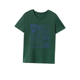 Maxbell Maxbell T Shirt for Women Summer Clothes Stylish Crewneck Tee for Trip Street Sports M Green