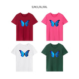 Maxbell Maxbell Women's T Shirt Summer Female Ladies Basic Tee Shirt for Hiking Sports Beach S Green
